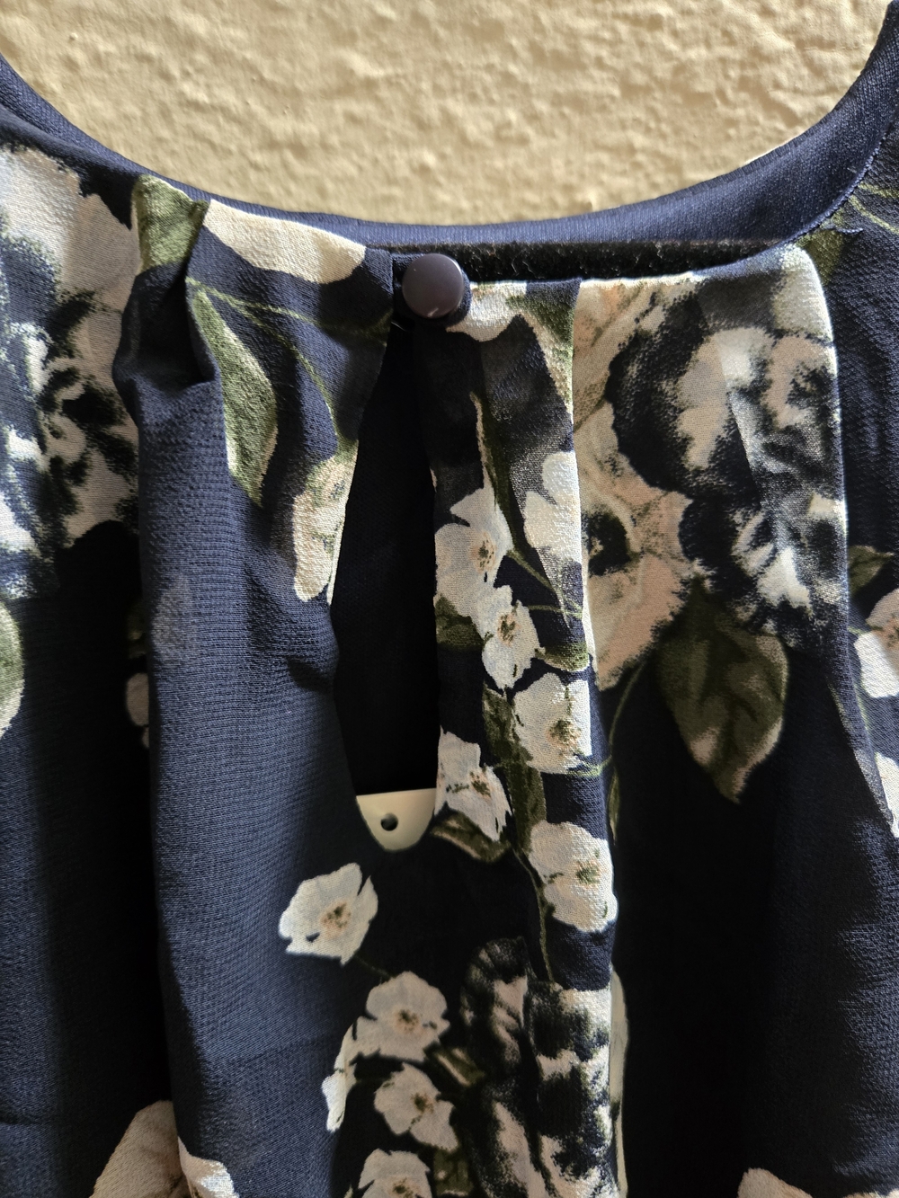 Blue Rain Navy Floral Mini Dress - Picture 3 of 3